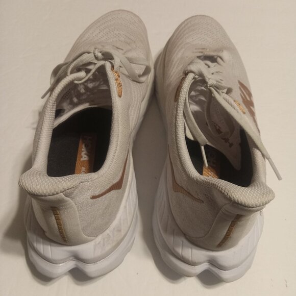 Hoka One One Women's Mach 5 Running Shoes White Copper 1127894 WCPP Size 11B - Picture 5 of 9